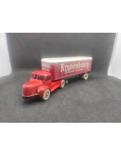 CAMION BERLIET TLR SEMI REMORQUE "KRONENBOURG" - JRD - N° 120 - 1/50 | Camion Berliet TLR Semi-Remorque "Kronenbourg" - 120 |