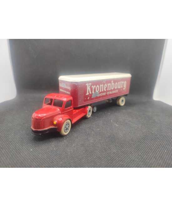 CAMION BERLIET TLR SEMI REMORQUE "KRONENBOURG" - JRD - N° 120 - 1/50 | Camion Berliet TLR Semi-Remorque "Kronenbourg" - 120 |