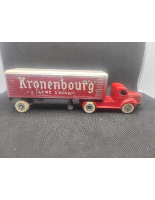 CAMION BERLIET TLR SEMI REMORQUE "KRONENBOURG" - JRD - N° 120 - 1/50 | Camion Berliet TLR Semi-Remorque "Kronenbourg" - 120 |