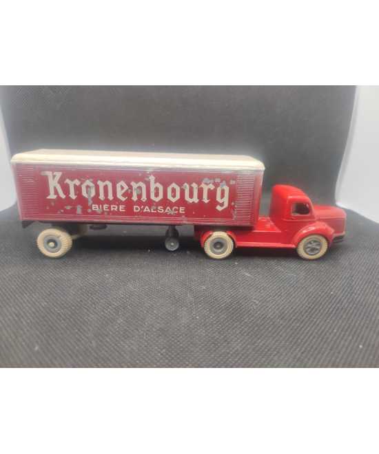 CAMION BERLIET TLR SEMI REMORQUE "KRONENBOURG" - JRD - N° 120 - 1/50 | Camion Berliet TLR Semi-Remorque "Kronenbourg" - 120 |