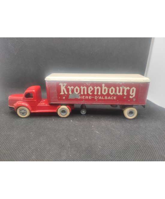 CAMION BERLIET TLR SEMI REMORQUE "KRONENBOURG" - JRD - N° 120 - 1/50 | Camion Berliet TLR Semi-Remorque "Kronenbourg" - 120 |