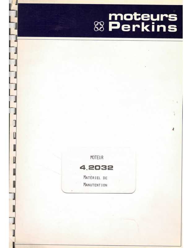 Manuel Manutention Moteur PERKINS 4.2032 | MM Moteur PERKINS 4.2032 |