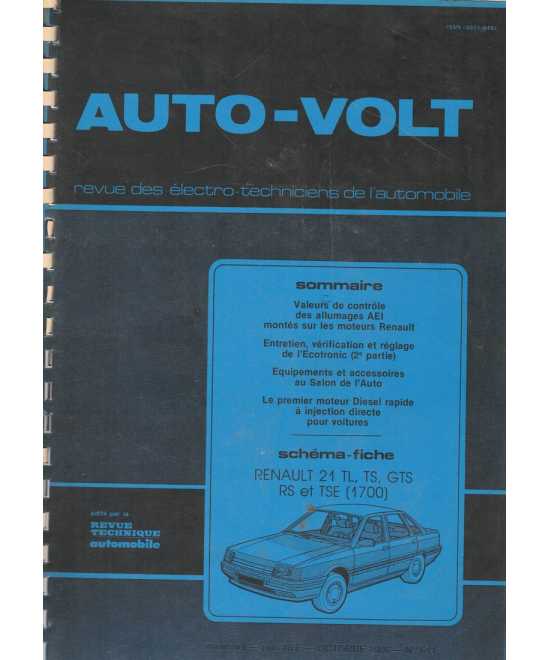 Auto-Volt RENAULT 21 TL-TS-GTS-RS et TSE (1700) | Auto-Volt N°611 |