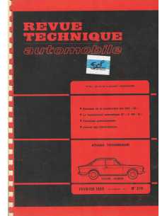 Revue Technique Fiat 124 Sport (Coupé-Spider) | RTA Fiat 124 |