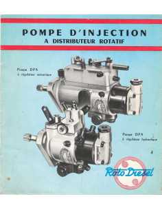 Brochure Pompe Injection distributeur Rotatif Type DPA | Dépliant Injection DPA |