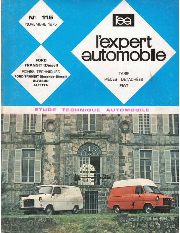 Etude Technique Automobile FORD Transit Diesel | LEA 115 |