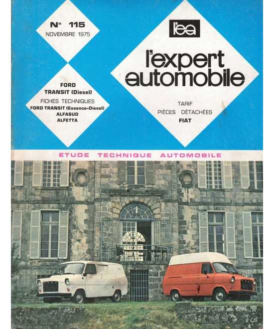 Etude Technique Automobile FORD Transit Diesel | LEA 115 |