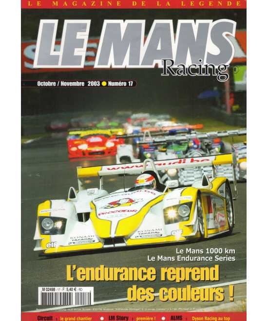 Le Mans Racing N°17 - Endurance séries, 1000km | Mans Racing N°17 |