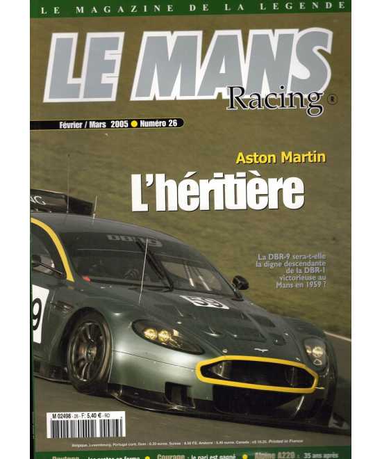 Le Mans Racing N°26 - Aston Martin, L'héritière | Mans Racing N°26 |