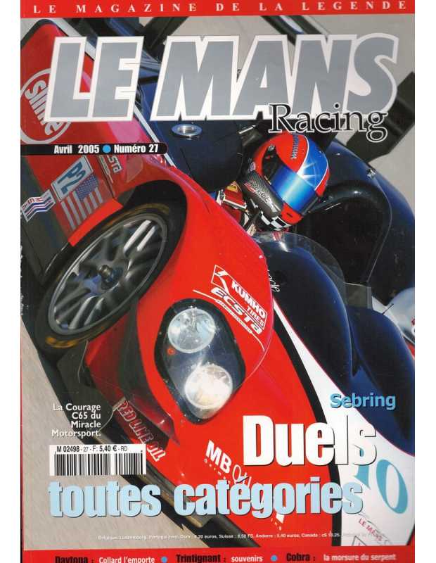 Le Mans Racing N°27 - Sebring, toutes catégories | Mans Racing N°27 |