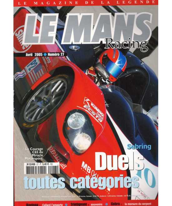 Le Mans Racing N°27 - Sebring, toutes catégories | Mans Racing N°27 |