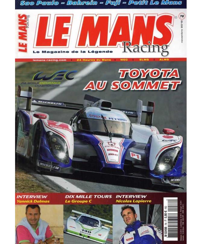 Le Mans Racing N°76 - Toyota au Sommet | Mans Racing N°76 |