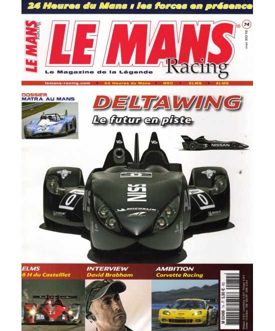 Le Mans Racing N°74 - DELTAWING | Mans Racing N°74 |