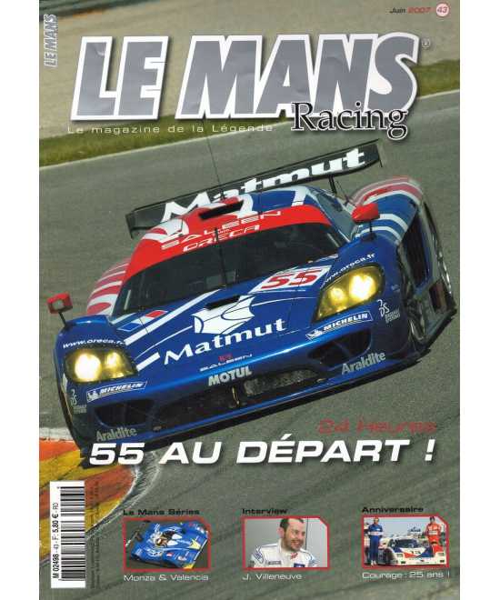 Le Mans Racing N°43 - 55 au départ ! | Mans Racing N°43 |