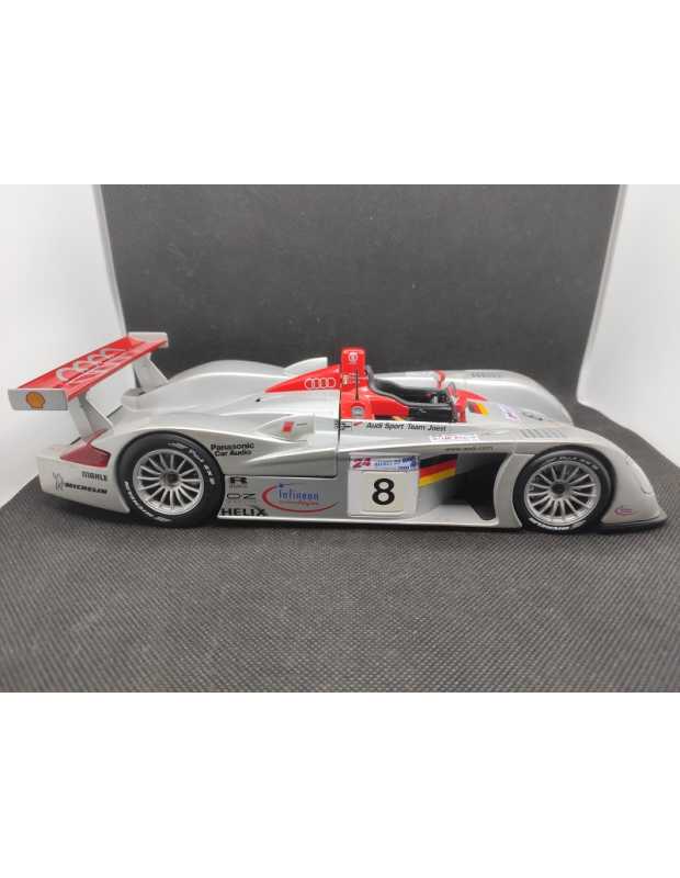 AUDI R8 N°8 "LE MANS 2000" - MAISTO - N° 38899 - 1/18 | Audi R8 N°8  "Le Mans 2000" - 38899 |
