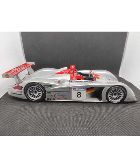 AUDI R8 N°8 "LE MANS 2000" - MAISTO - N° 38899 - 1/18 | Audi R8 N°8  "Le Mans 2000" - 38899 |