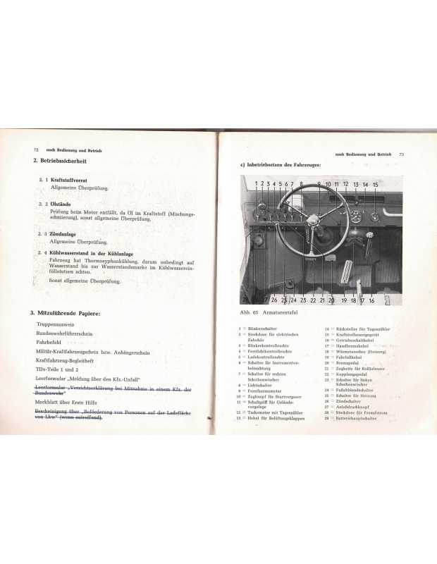 Manuel d'entretien Lkw 0.25T Auto-Union | Auto-Union  Lkw |