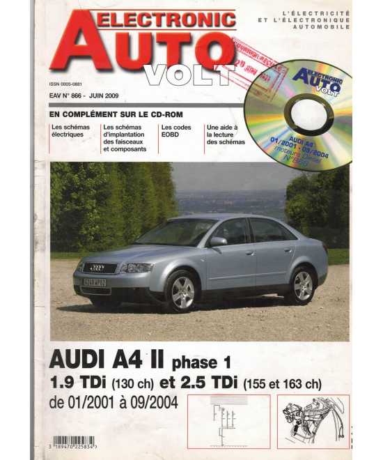 ELECTRONIC AUTO-VOLT AUDI A4 De 01/2001 à 09/2004 | EAV 866 |