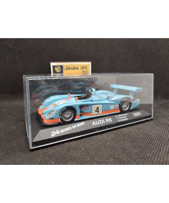 AUDI R8 - 24 heures du Mans 2001 - IXO / 1:43 | 24h le Mans - AUDI R8 N°4 |