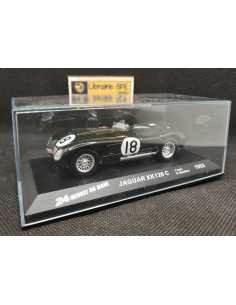 JAGUAR XK120 C - 24 heures du Mans 1953 - IXO / 1:43 | 24h le Mans - JAGUAR XK120 C N°18 |