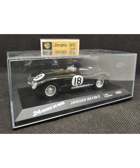 JAGUAR XK120 C - 24 heures du Mans 1953 - IXO / 1:43 | 24h le Mans - JAGUAR XK120 C N°18 |