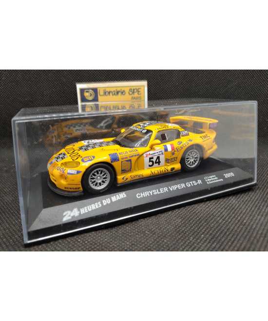 CHRYSLER VIPER GTS-R - 24 heures du Mans 2000 - IXO / 1:43 | 24h le Mans - VIPER GTS-R N°54 |