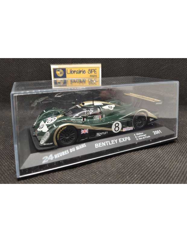 BENTLEY EXP8 - 24 heures du Mans 2001 - IXO / 1:43 | 24h le Mans - BENTLEY EXP8 N°8 |