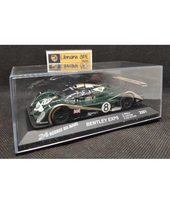 BENTLEY EXP8 - 24 heures du Mans 2001 - IXO / 1:43 | 24h le Mans - BENTLEY EXP8 N°8 |