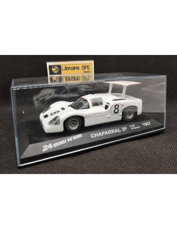 CHAPARRAL 2F - 24 heures du Mans 1967 - IXO / 1:43 | 24h le Mans - CHAPARRAL 2F N°8 |