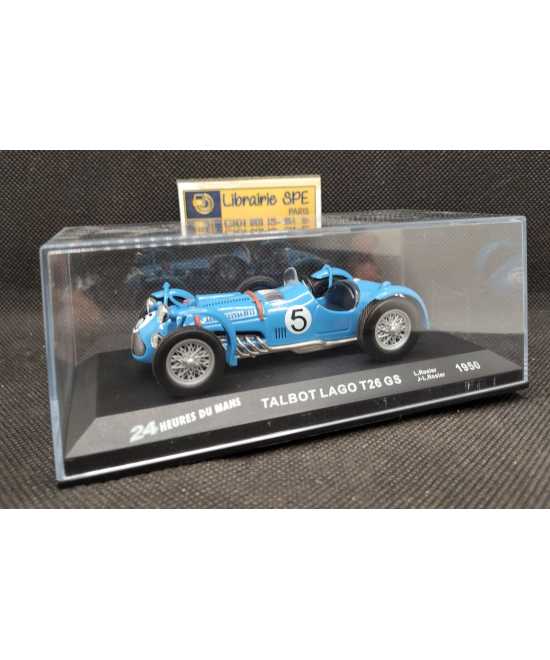 TALBOT LAGO T26 GS - 24 heures du Mans 1950 - IXO / 1:43 | 24h le Mans - TALBOT LAGO T26 GS N°5 |