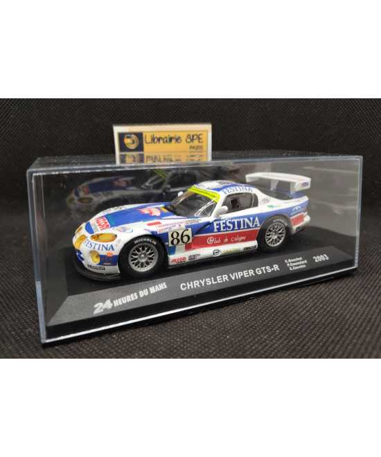 CHRYSLER VIPER GTS-R - 24 heures du Mans 2003 - IXO / 1:43 | 24h le Mans - VIPER GTS-R N°86 |