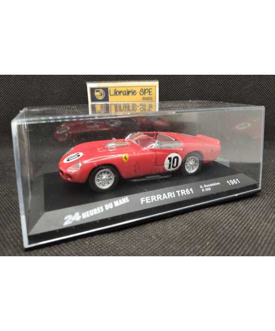 FERRARI TR61 - 24 heures du Mans 1961 - IXO / 1:43 | 24h le Mans - FERRARI TR61 N°10 |