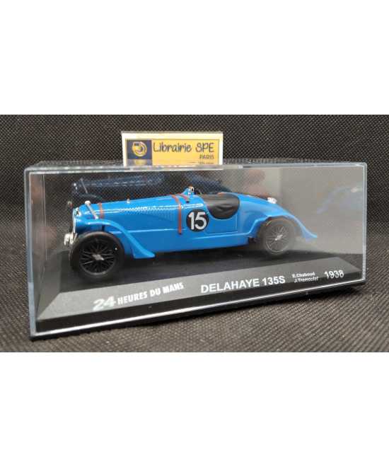 DELAHAYE 135S - 24 heures du Mans 1938 - IXO / 1:43 | 24h Le Mans - DELAHAYE 135S N°15 |