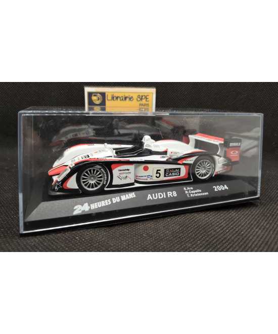 AUDI R8 - 24 heures du Mans 2004 - IXO / 1:43 | 24h le Mans - AUDI R8 N°5 |