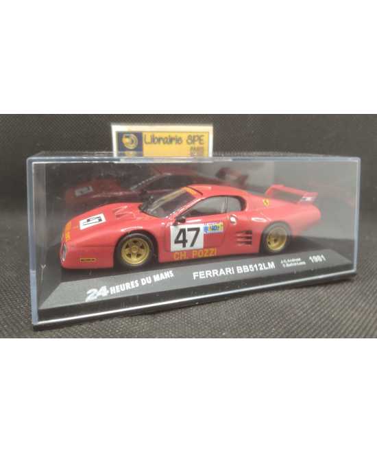 Ferrari BB512LM - 24 Heures du Mans 1981 - IXO / 1:43 | 24H le Mans - Ferrari BB512LM |