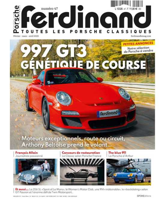 997 GT3 - Génétique de courses - Ferdinand Porsche Magazine N°47 | Ferdinand 47 |