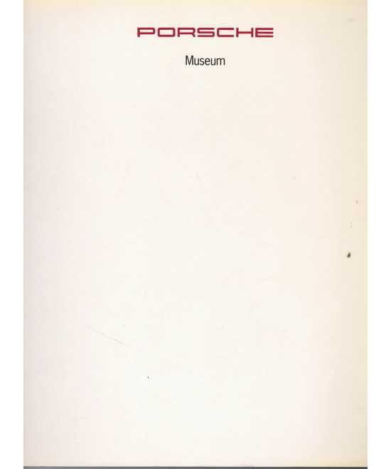 Porsche Museum - Documentation of the most important exhibits | Porsche Museum |