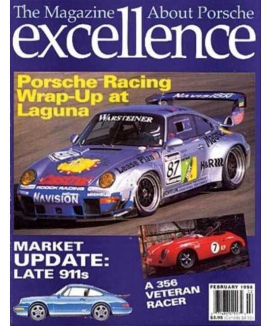 Excellence Magazine Porsche - Issue 75 February 1998 | Excellence Magazine 75 |