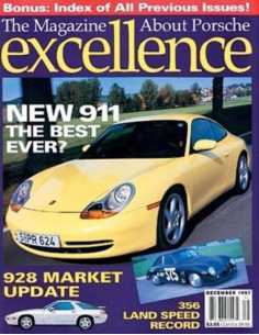 Excellence Magazine Porsche - Issue 74 December 1997 | Excellence Magazine 74 |