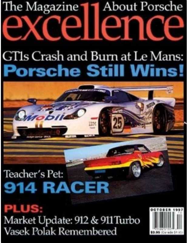 Excellence Magazine Porsche - Issue 72 October 1997 | Excellence Magazine 72 |