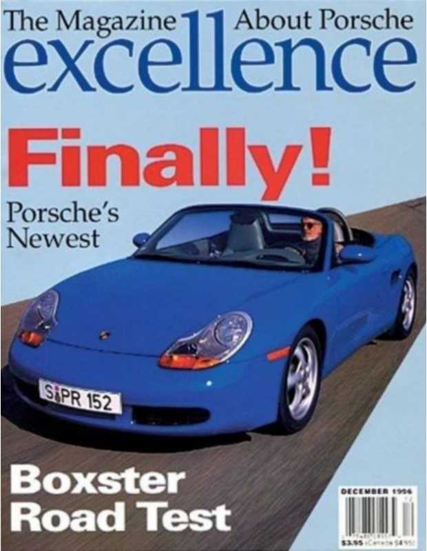 Excellence Magazine Porsche - Issue 66 December 1996 | Excellence Magazine 66 |