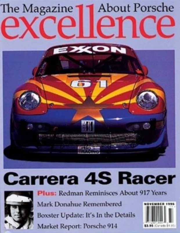 Excellence Magazine Porsche - Issue 65 November 1996 | Excellence Magazine 65 |