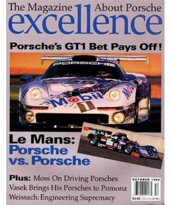 Excellence Magazine Porsche - Issue 64 October 1996 | Excellence Magazine 64 |