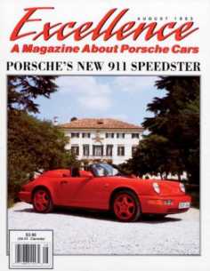 Excellence Magazine Porsche - Issue 40 August 1993 | Excellence Magazine 40 |
