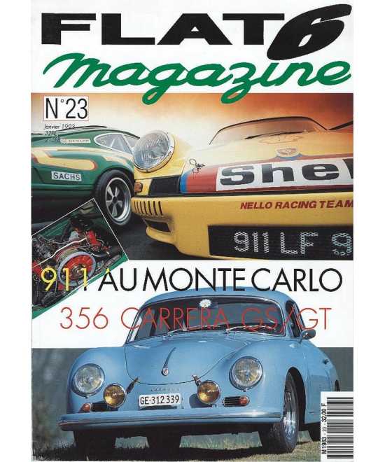 Flat 6 Magazine N°23 - Janvier 1993 Dossier: Apprenez à Piloter | Flat6 N°23 |