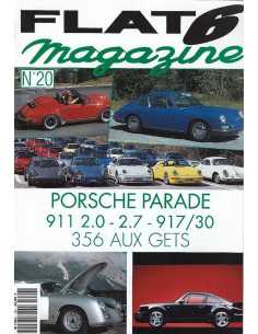 Flat 6 Magazine N°20 - Octobre 1992 Porsche 911 Turbo "karajan" | Flat6 N°20 |