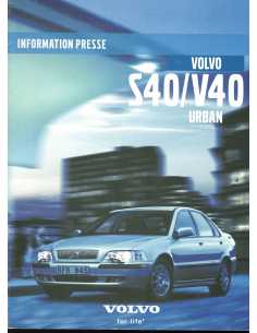 Brochure Presse VOLVO S40 / V40 Urban (2001) Français | Volvo 25 |