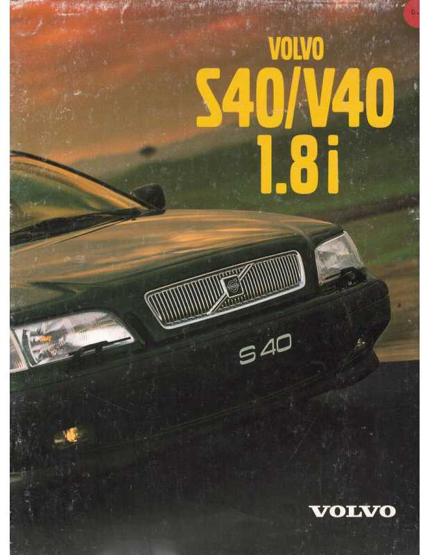 Brochure VOLVO S40 / V40 1.8i (1998) Français | Volvo 23 |