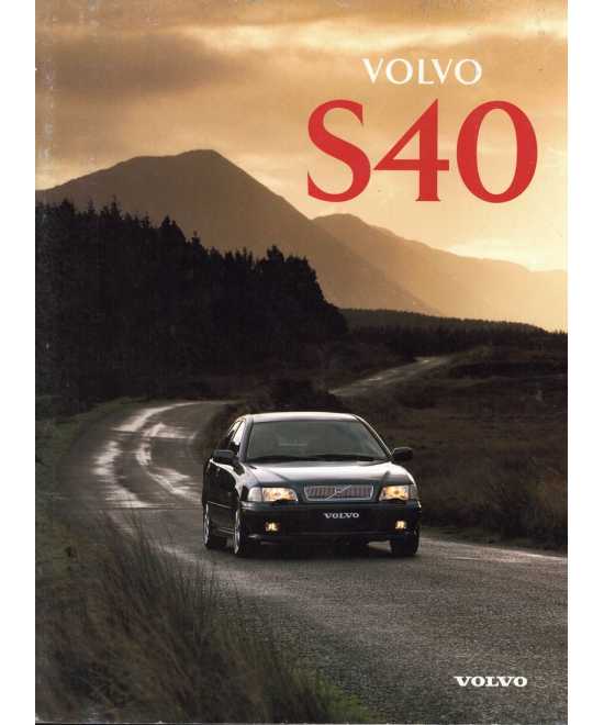 Brochure VOLVO S40 (1996) Français | Volvo 22 - Ref MS/PV 8058-86 |