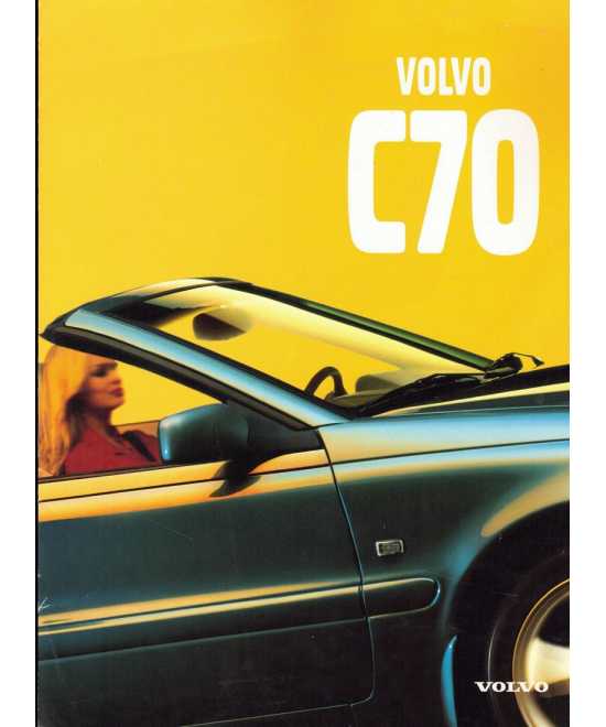 Brochure VOLVO C70 Convertible (1998) Français | Volvo 21 - Ref MS/PV 9508-98 |